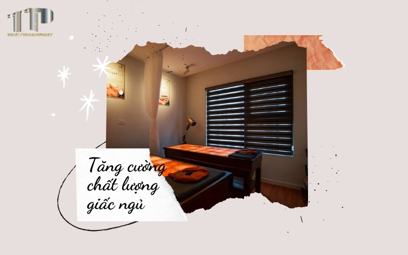 Giường đá muối Himalaya