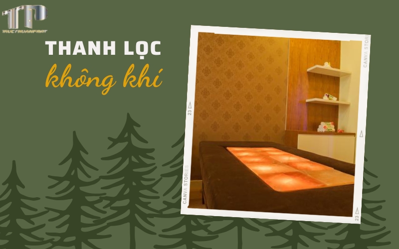Giường đá muối Himalaya