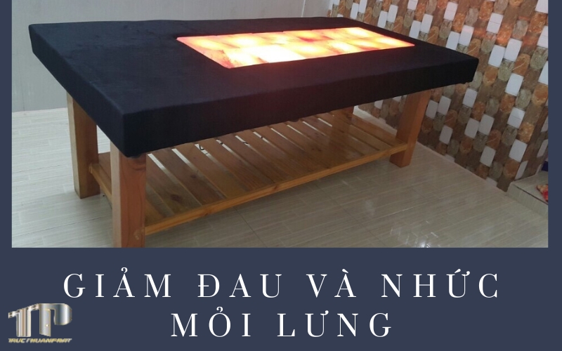 Giường đá muối Himalaya