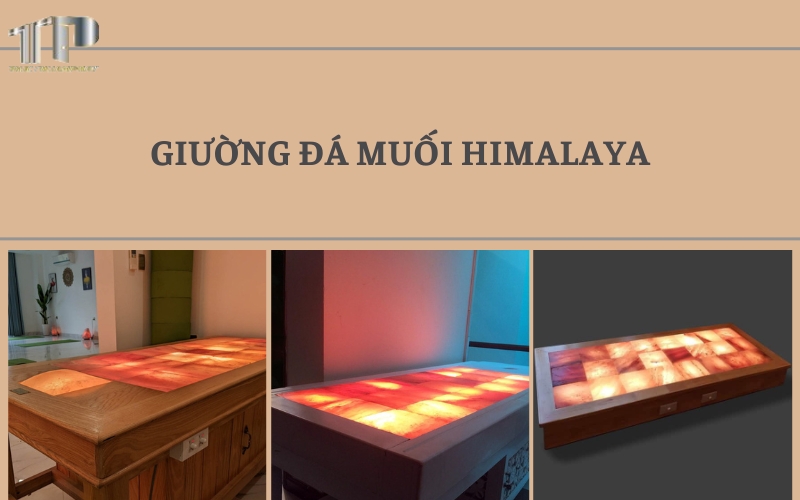 Giường đá muối Himalaya