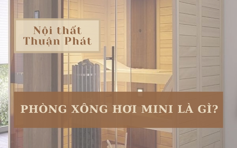 phòng xông hơi Mini