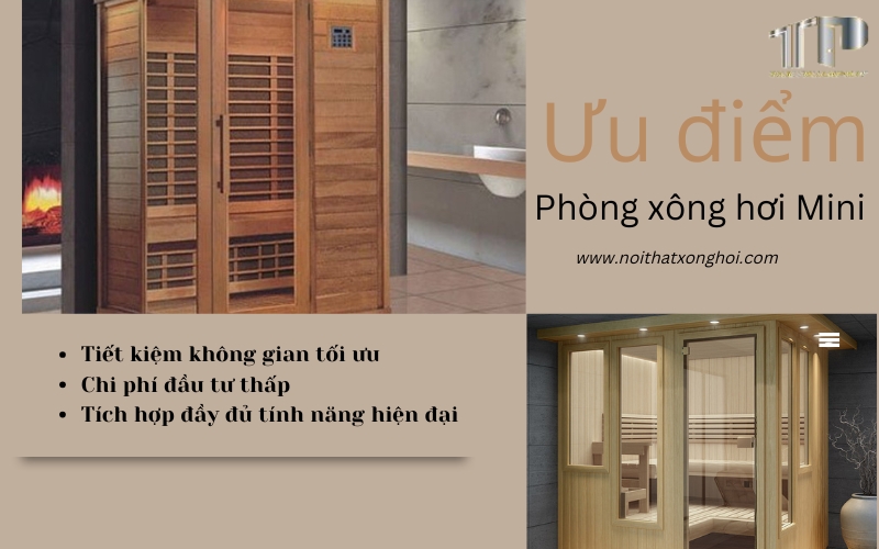 phòng xông hơi Mini