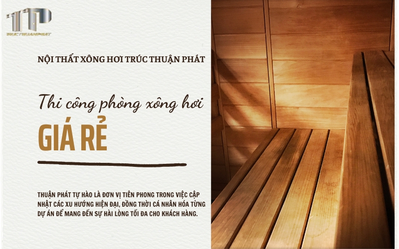 thi công phòng xông hơi