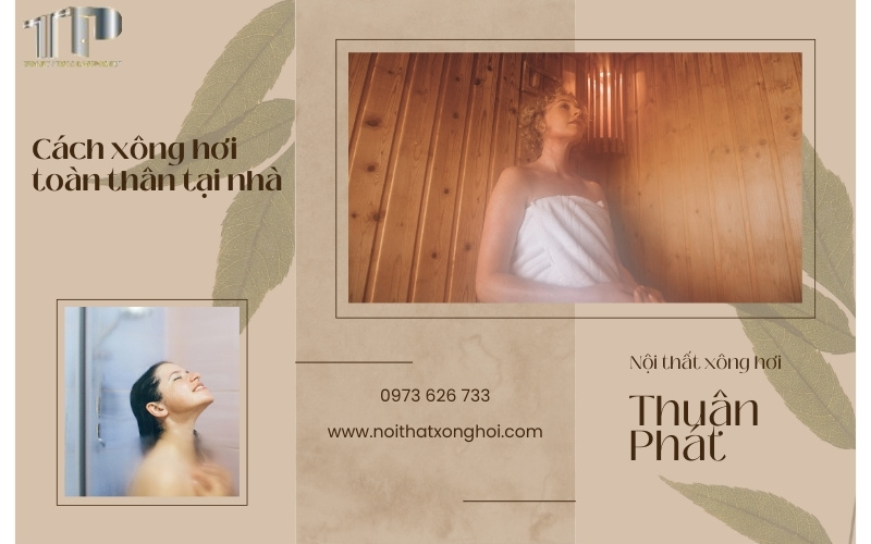 cách xông hơi toàn thân tại nhà