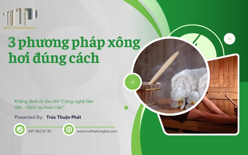 xông hơi đúng cách