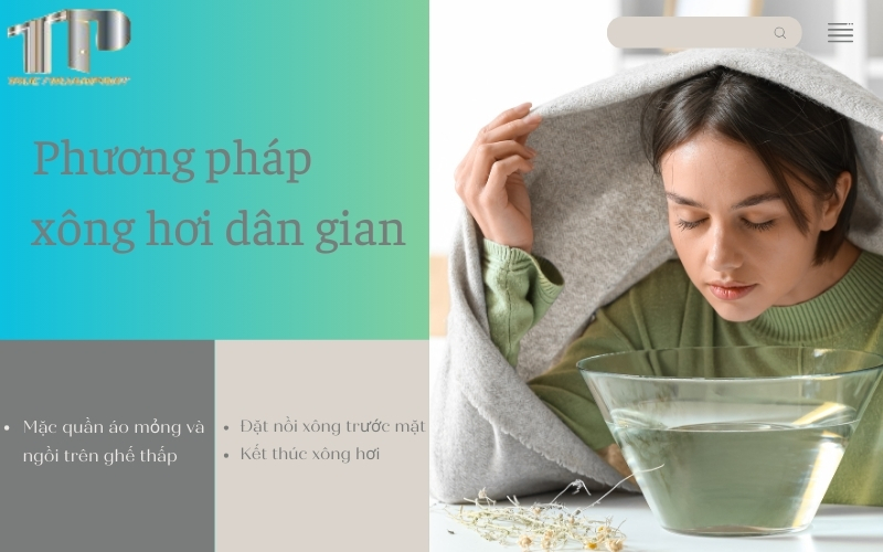 xông hơi đúng cách