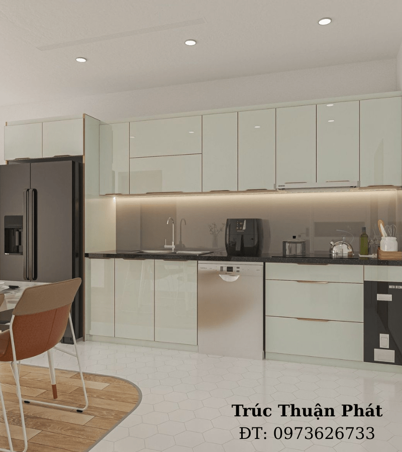 xưởng sản xuất tủ bếp tại Huế