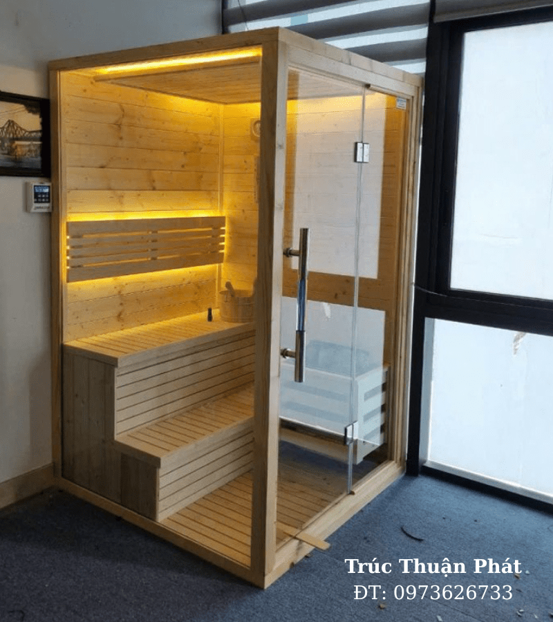 Phòng Sauna gỗ tại Đà Nẵng
