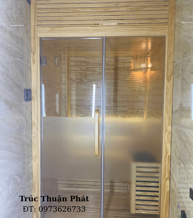 bàn giao phòng xông hơi khô