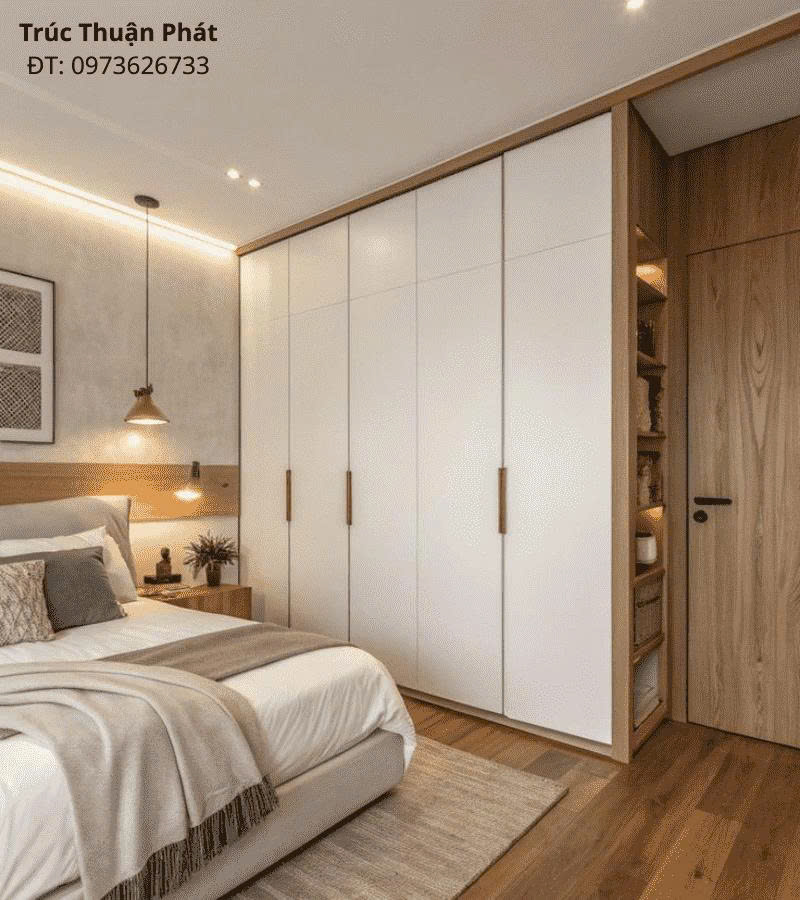 Thi Công Tủ Áo Gỗ Công Nghiệp Tại Huế