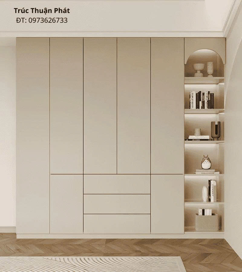thi công tủ áo tại huế