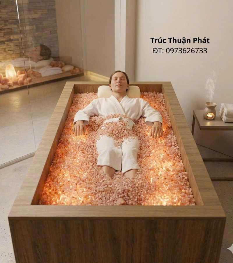 Có nên sử dụng bồn ủ đá muối Himalaya tại Huế