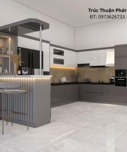 thi công bếp tại huế