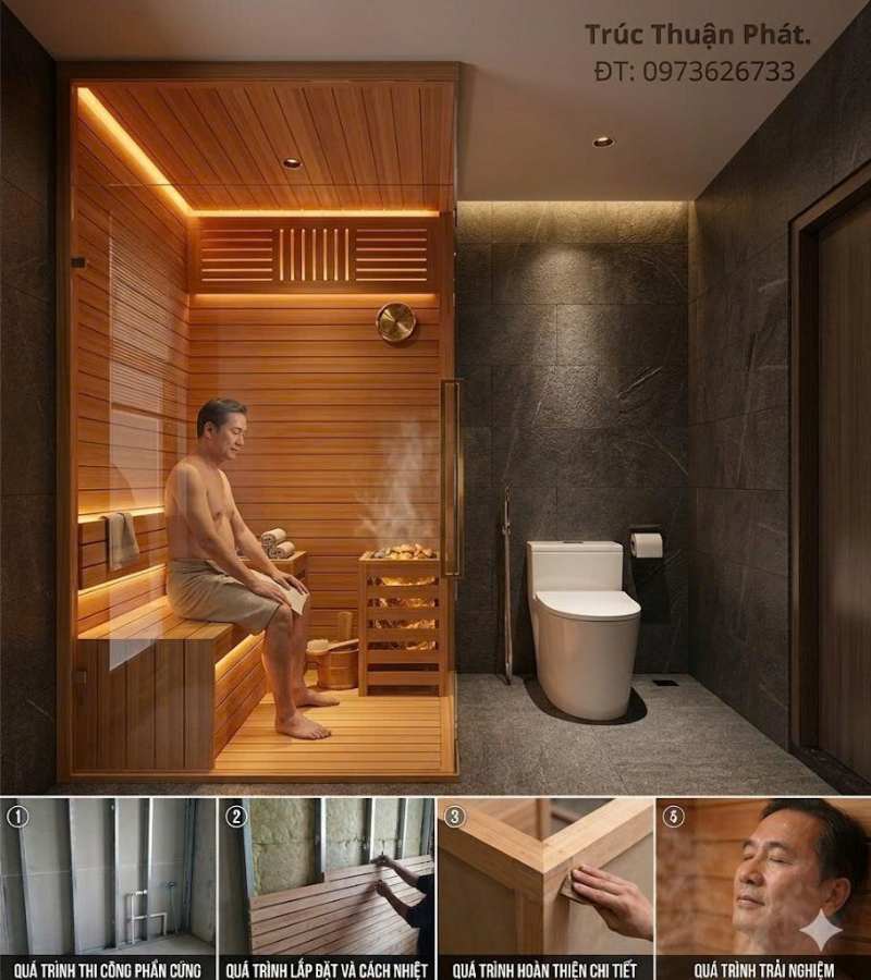 thi công xông hơi giá rẻ đà nẵng