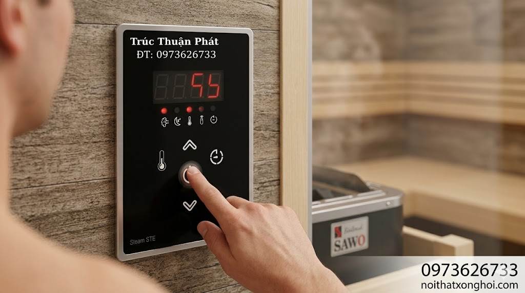 hướng dẫn máy xông hơi ướt tại đà nẵng