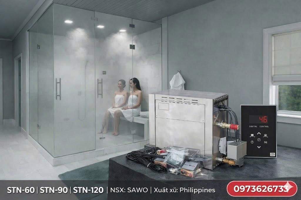 Mẫu Phòng Xông Hơi Khô Và Ướt Tại Đà Nẵng Được Ưa Chuộng Hiện Nay