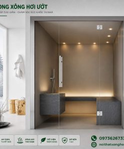 Mẫu Phòng Xông Hơi Ướt Tại Huế – Thiết Kế Tiện Nghi Cho Gia Đình