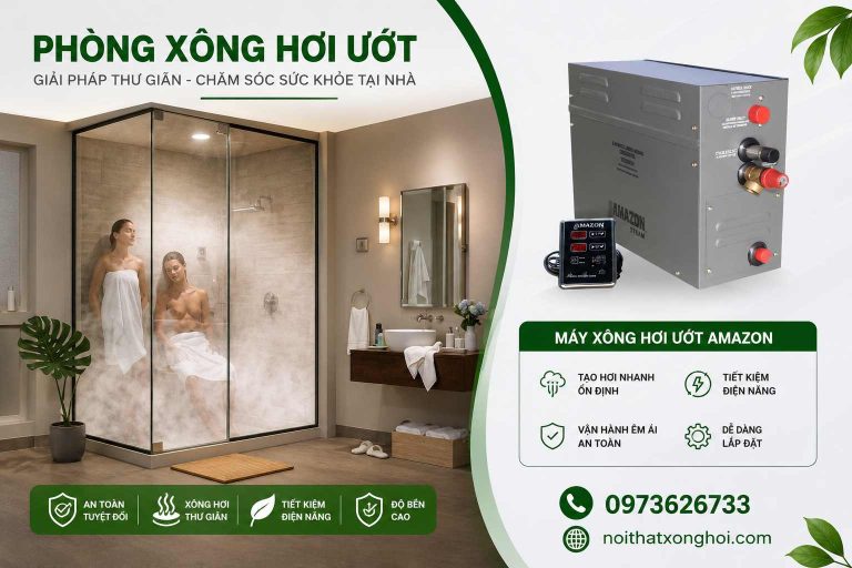 Làm Phòng Xông Hơi Tại Cẩm Lệ Đà Nẵng Cho Gia Đình, Spa Và Khách Sạn