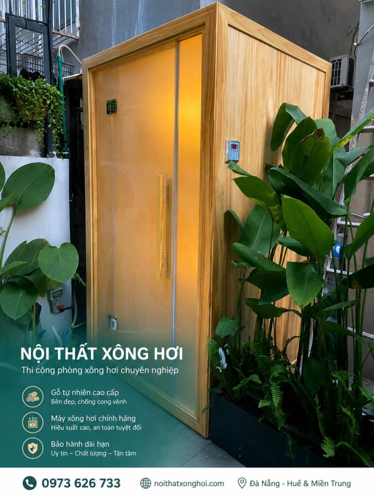 phòng sauna gia đình tại Sơn Trà Đà Nẵng