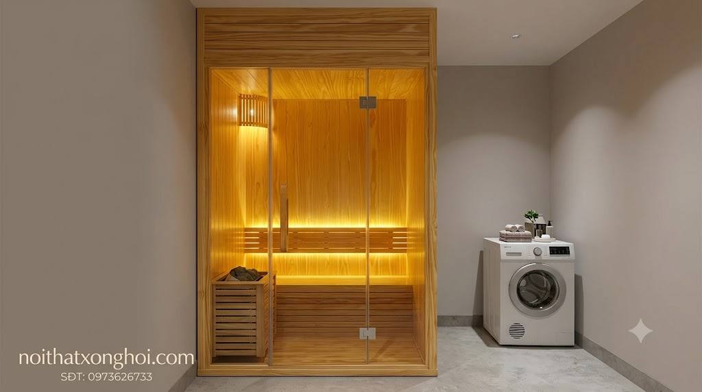 phòng xông hơi gia đình theo yêu cầu tại Huế