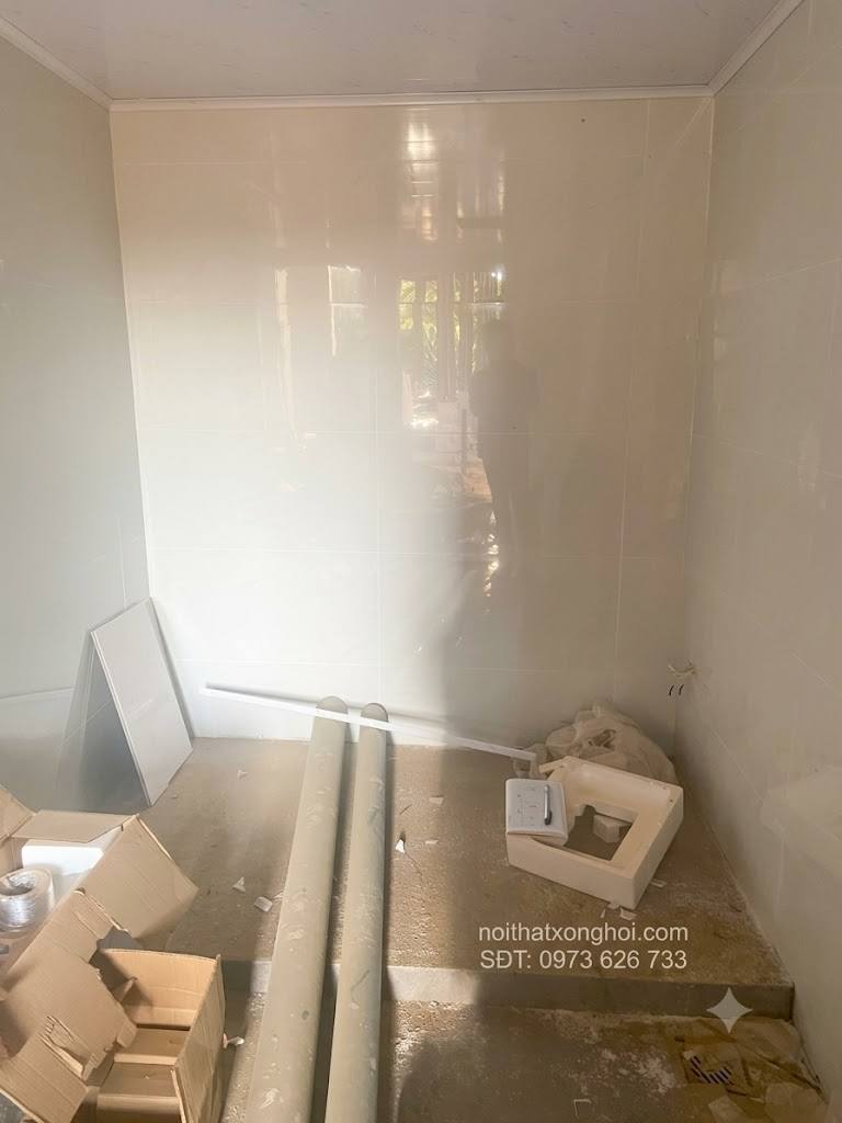 Công Trình thi công phòng xông hơi gia đình tại Huế